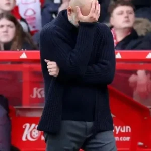 english-premier-league-football-pep-guardiola-blue-cardigan